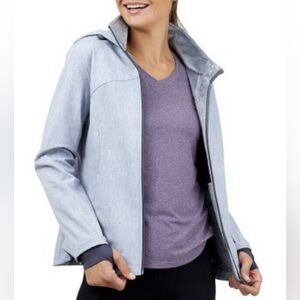 Free Country Soft Shell Jacket Women's Large Grey